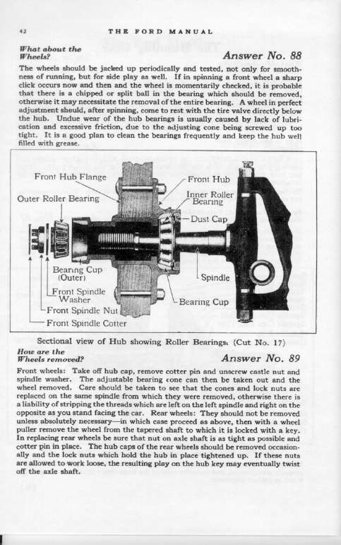 1925 Ford Owners Manual Page 38